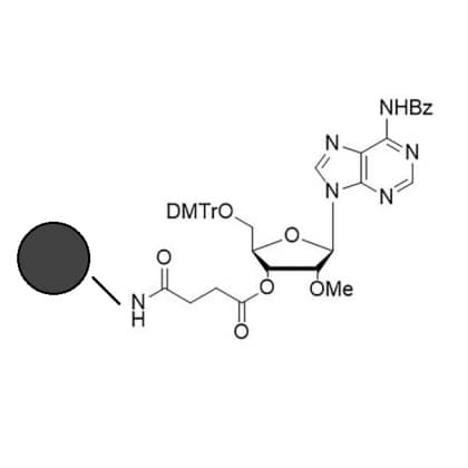 ra(bz) co-polymer coated CPG